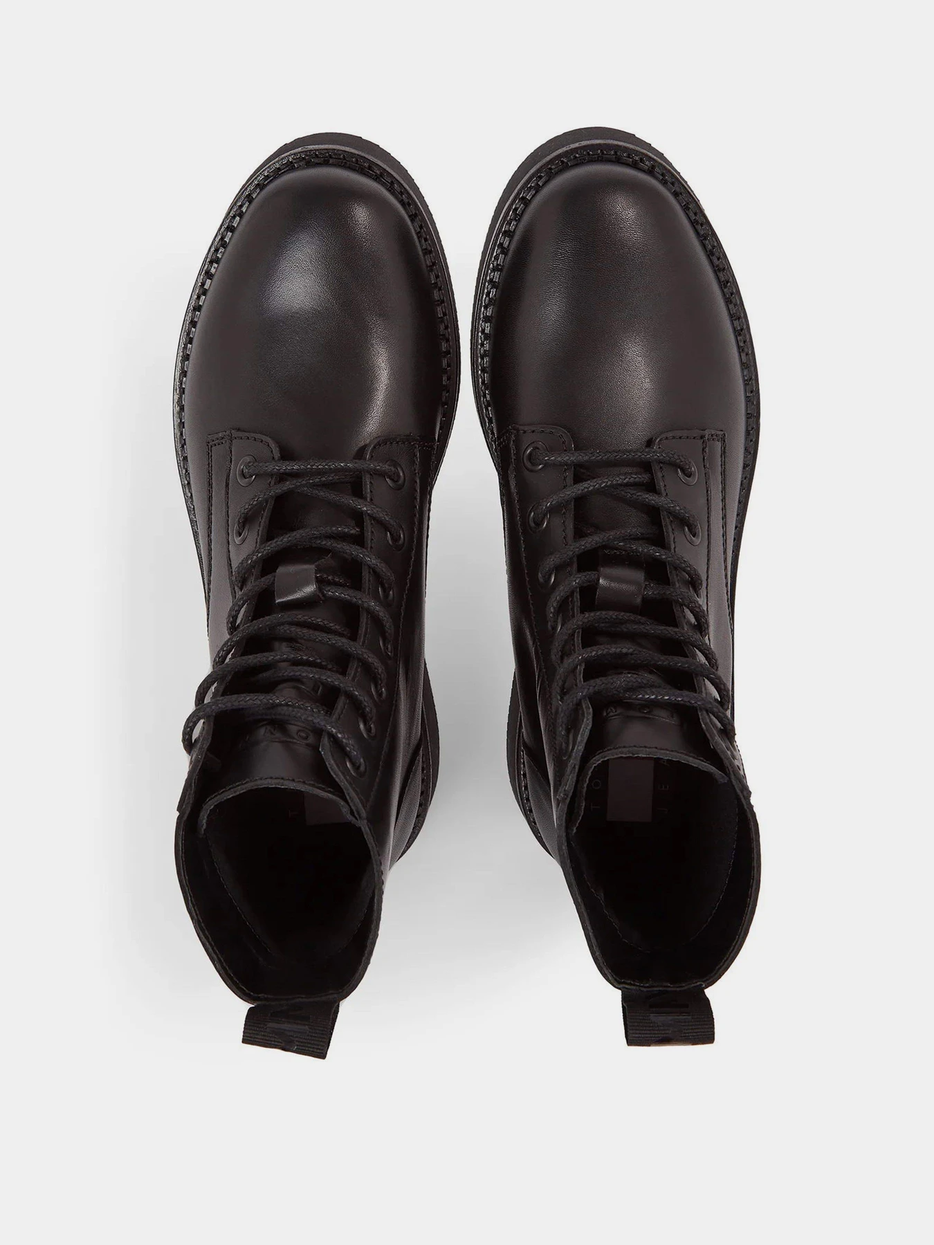 Ботинки и сапоги Tommy Hilfiger Tjw Lace Up Flat Boot модель EN0EN02310-BDS Фото