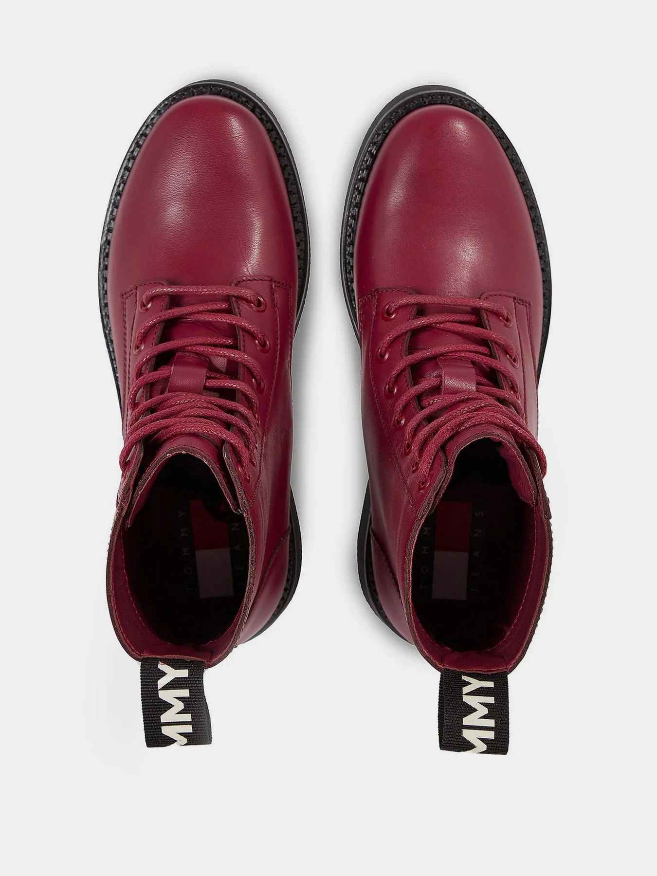Ботинки и сапоги Tommy Hilfiger Tjw Lace Up Flat Boot модель EN0EN02310-XJS Фото