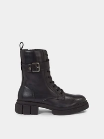 Ботинки и сапоги Tommy Hilfiger Cool Feminine Bikerboot модель FW0FW07322-BDS Фото