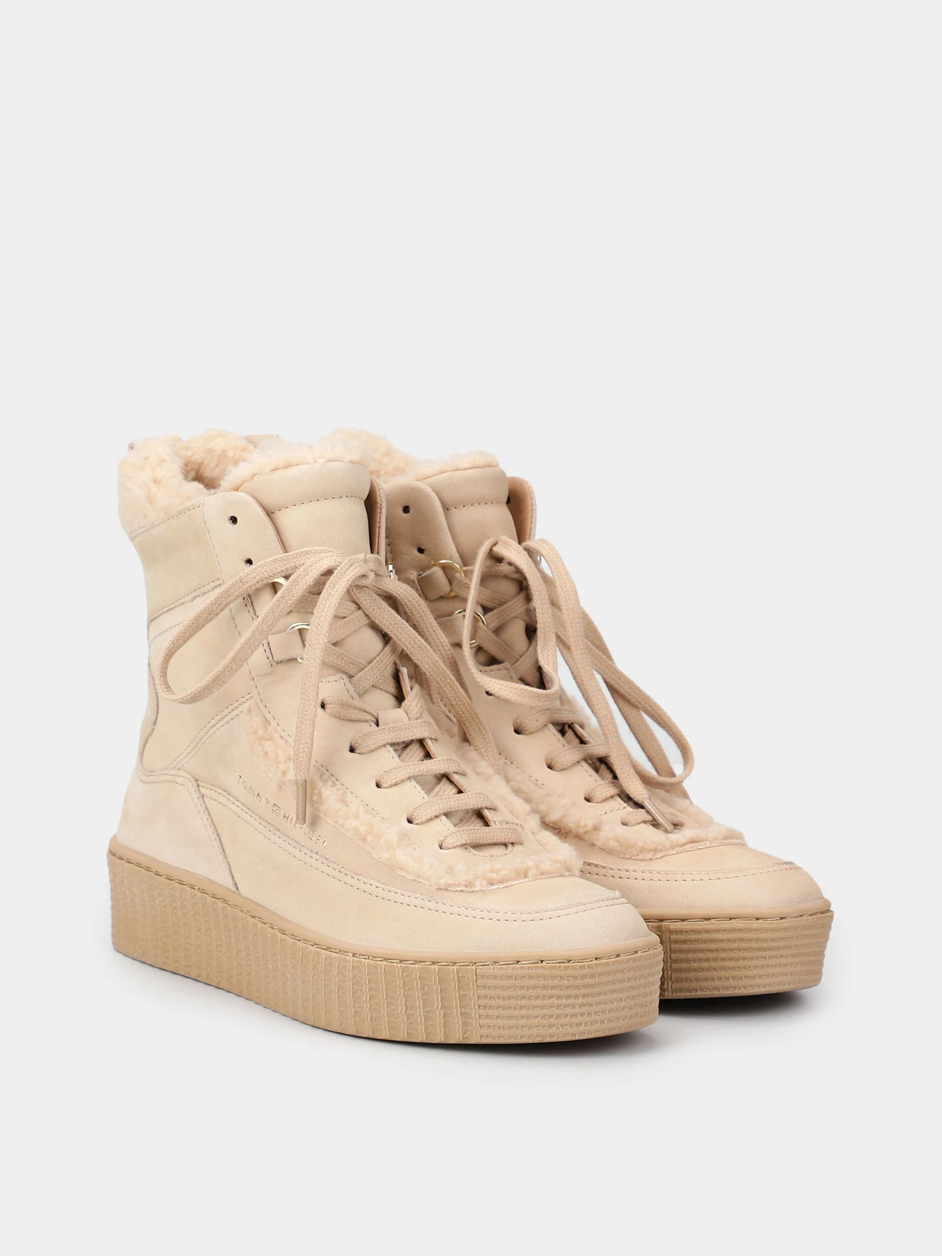 Ботинки и сапоги Tommy Hilfiger Essential Lace Up Warmbootie модель FW0FW07503-ABO Фото