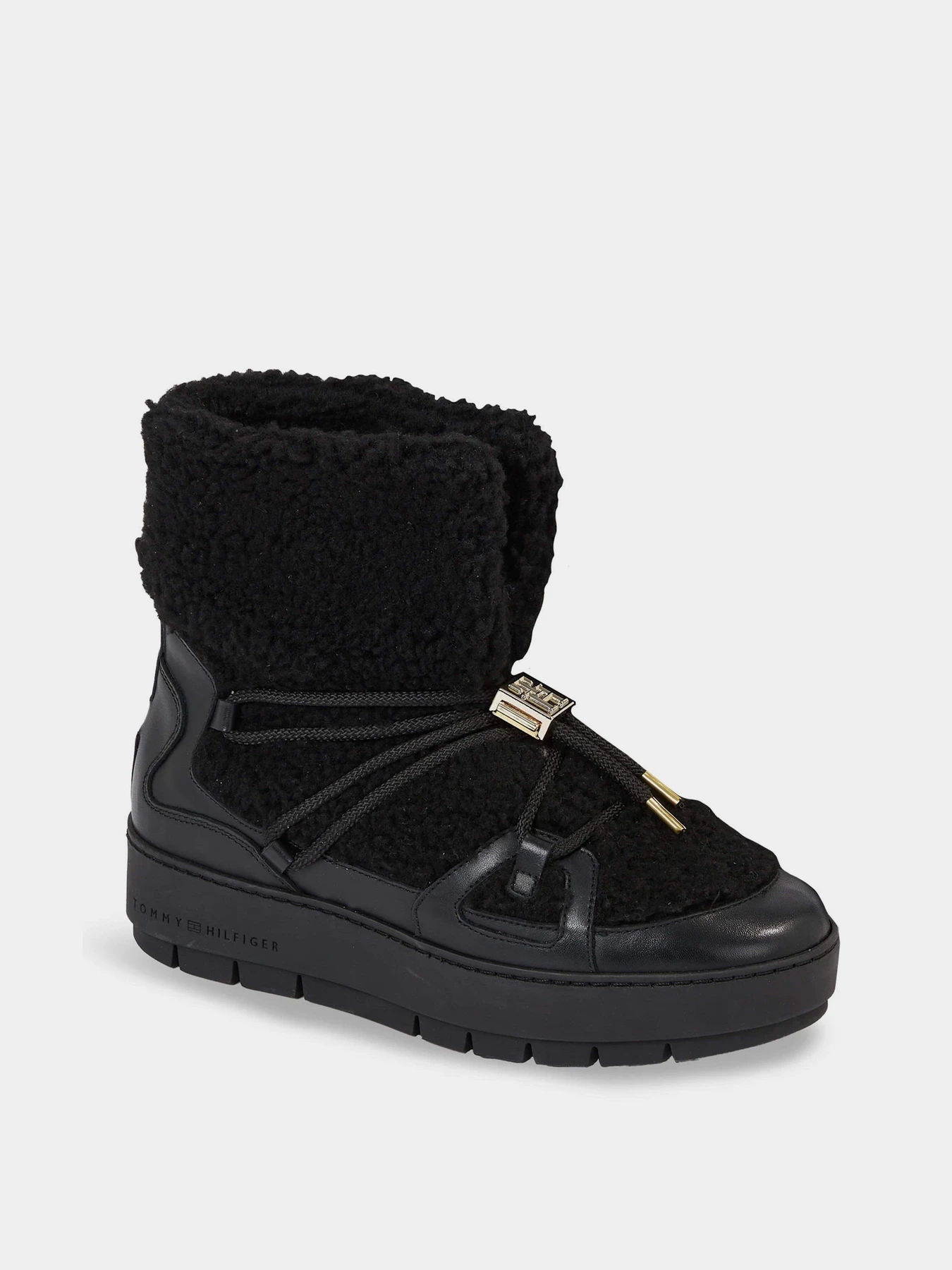Ботинки и сапоги Tommy Hilfiger Tommy Teddy Snowboot модель FW0FW07505-BDS Фото
