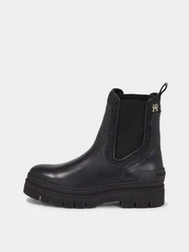 Ботинки и сапоги Tommy Hilfiger Flat Ankle Boots Abo Merino модель FW0FW07655-BDS Фото
