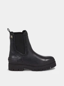 Ботинки и сапоги Tommy Hilfiger Flat Ankle Boots Abo Merino модель FW0FW07655-BDS Фото