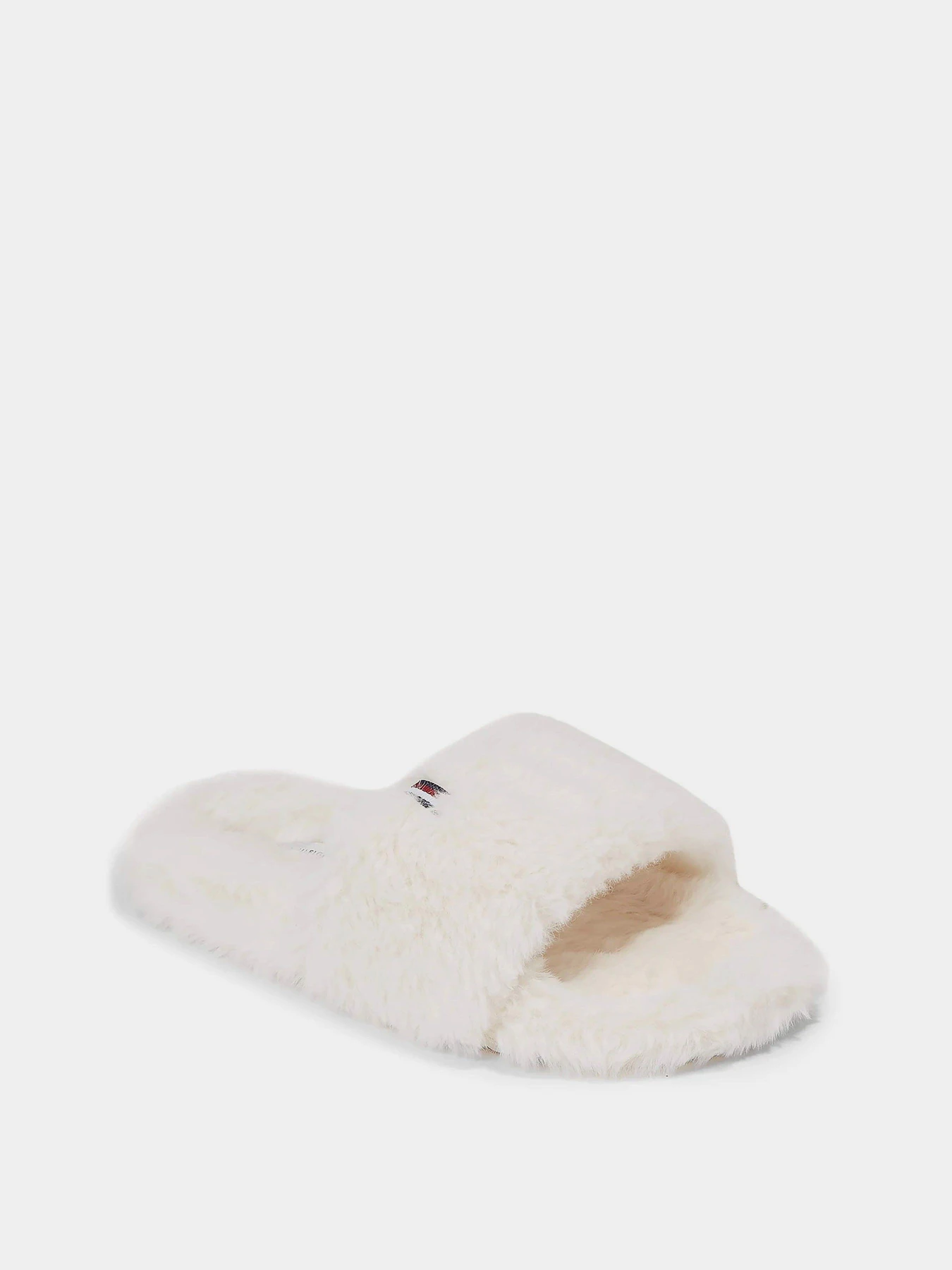 Капці Tommy Hilfiger Faux Fur Slipper Slides модель FW0FW07663-YBH Капці Tommy Hilfiger Faux Fur Slipper Slides модель FW0FW07663-YBH Фото