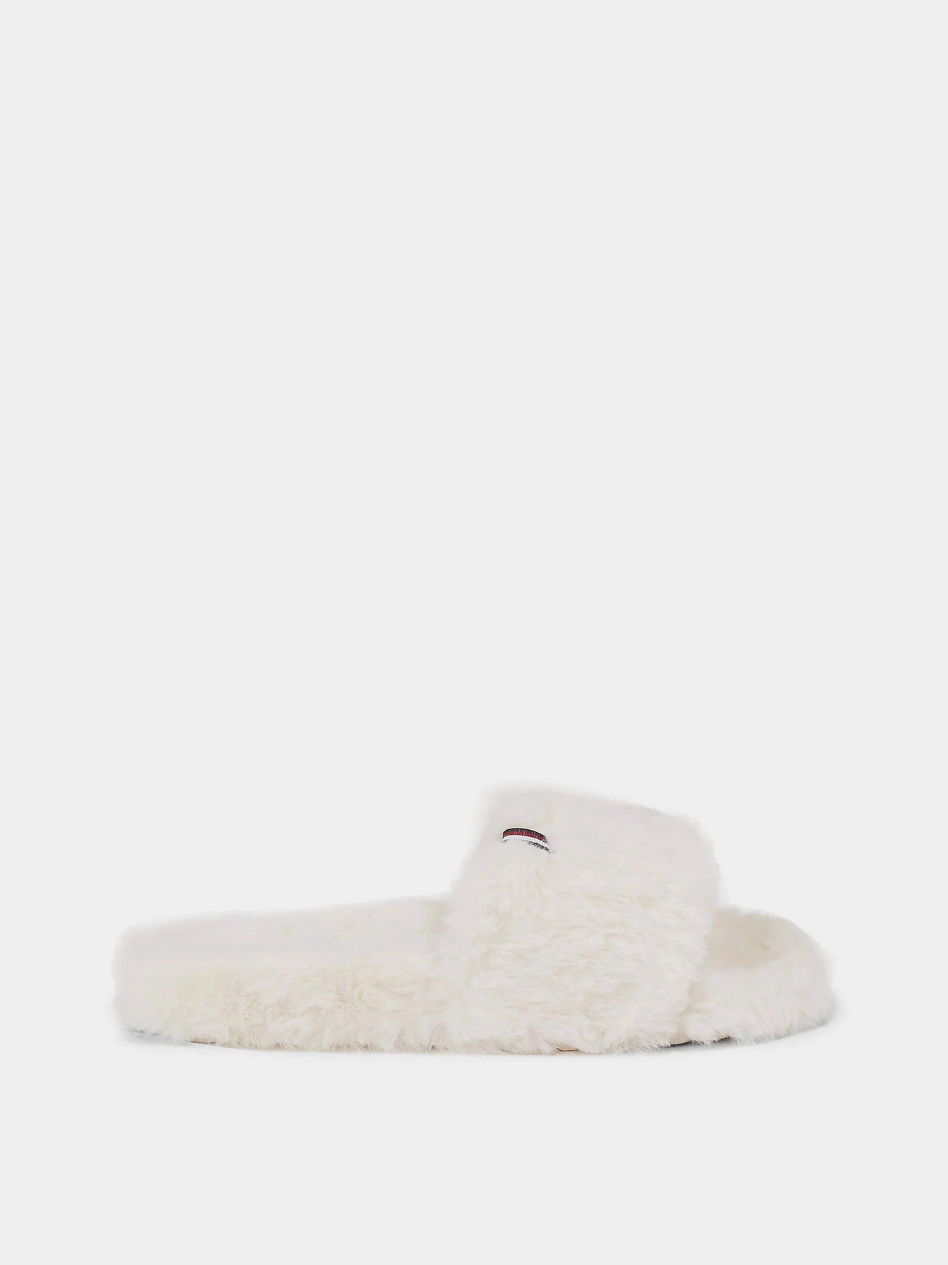 Капці Tommy Hilfiger Faux Fur Slipper Slides модель FW0FW07663-YBH Капці Tommy Hilfiger Faux Fur Slipper Slides модель FW0FW07663-YBH Фото