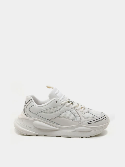 Кросівки Tommy Hilfiger Leather Chunky Sole Runner Trainers модель EN0EN02247-YBL Фото
