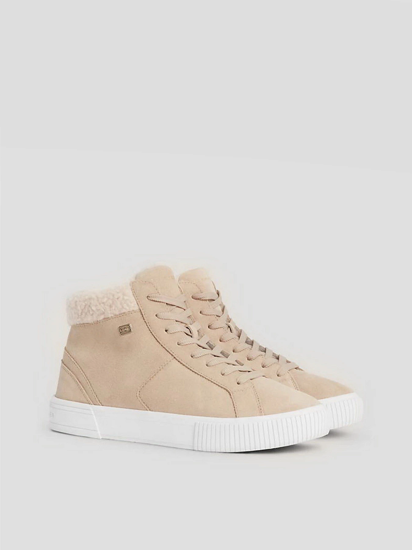 Ботинки и сапоги Tommy Hilfiger Suede High-Top Trainers модель FW0FW07549-ABO Фото