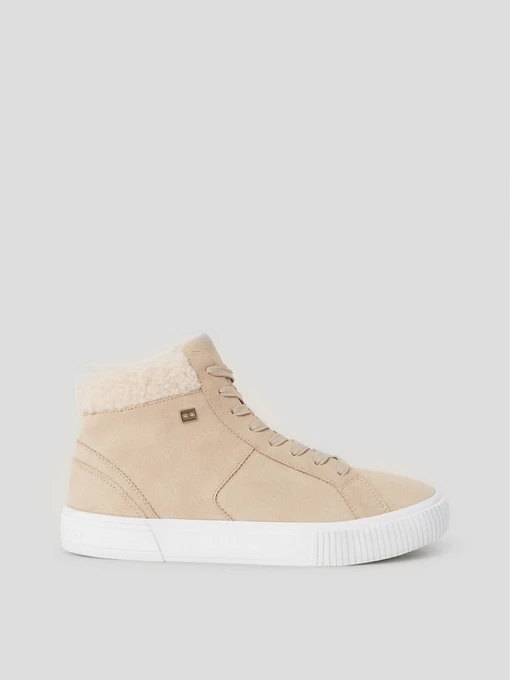 Ботинки и сапоги Tommy Hilfiger Suede High-Top Trainers модель FW0FW07549-ABO Фото