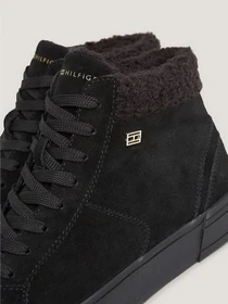Ботинки и сапоги Tommy Hilfiger Suede High-Top Trainers модель FW0FW07549-BDS Фото