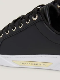 Кеды Tommy Hilfiger Genuine Leather Logo Detailed Sneaker модель FW0FW07560-0GJ Фото