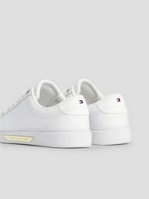 Кеды Tommy Hilfiger Genuine Leather Logo Detailed Sneaker модель FW0FW07560-0K7 Фото