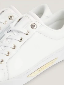 Кеды Tommy Hilfiger Genuine Leather Logo Detailed Sneaker модель FW0FW07560-0K7 Фото