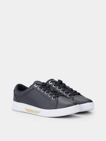 Кеды Tommy Hilfiger Genuine Leather Logo Detailed Sneaker модель FW0FW07560-DW6 Фото