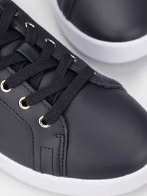 Кеды Tommy Hilfiger Genuine Leather Logo Detailed Sneaker модель FW0FW07560-DW6 Фото