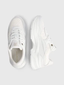 Кроссовки Tommy Hilfiger Monogram Chunky Sole Mid-Top Trainers модель FW0FW07572-YBS Фото