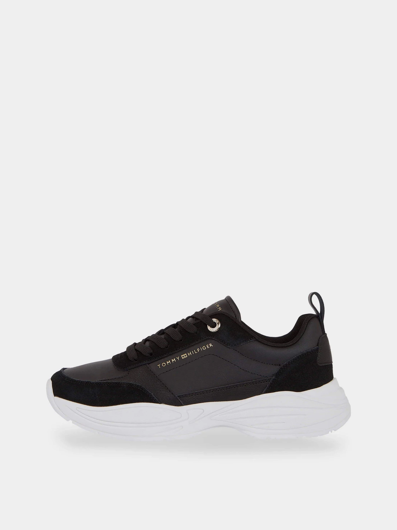 Кроссовки Tommy Hilfiger Essential Leather Runner Trainers модель FW0FW07587-BDS Кроссовки Tommy Hilfiger Essential Leather Runner Trainers модель FW0FW07587-BDS Фото