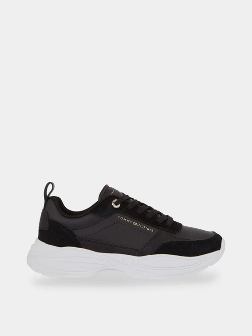 Кроссовки Tommy Hilfiger Essential Leather Runner Trainers модель FW0FW07587-BDS Фото