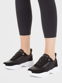 Кроссовки Tommy Hilfiger Essential Leather Runner Trainers модель FW0FW07587-BDS Фото