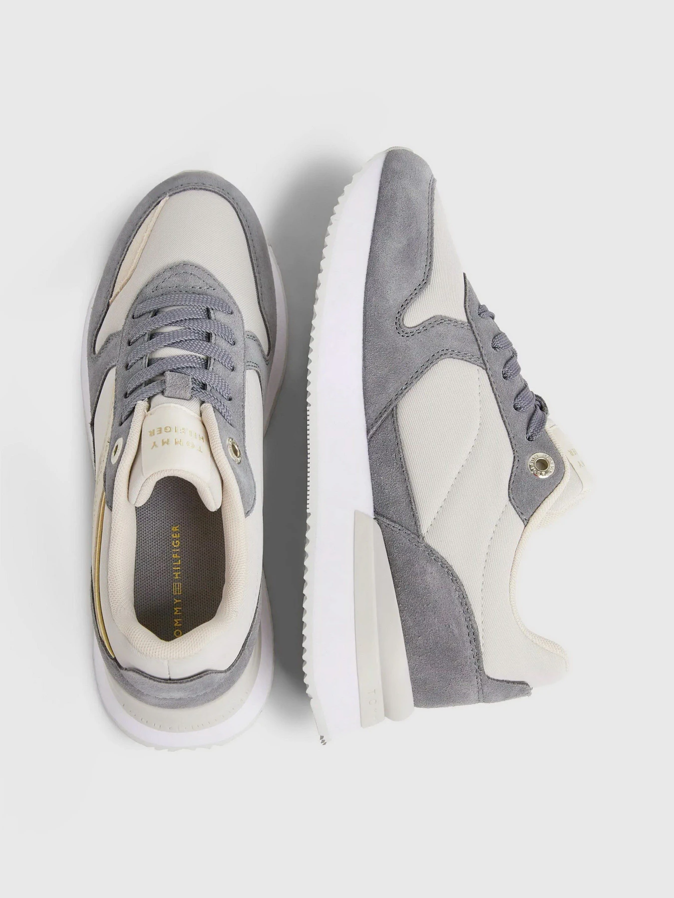 Кроссовки Tommy Hilfiger Elevated Mid-Top Runner Trainers модель FW0FW07594-PTP Кроссовки Tommy Hilfiger Elevated Mid-Top Runner Trainers модель FW0FW07594-PTP Фото