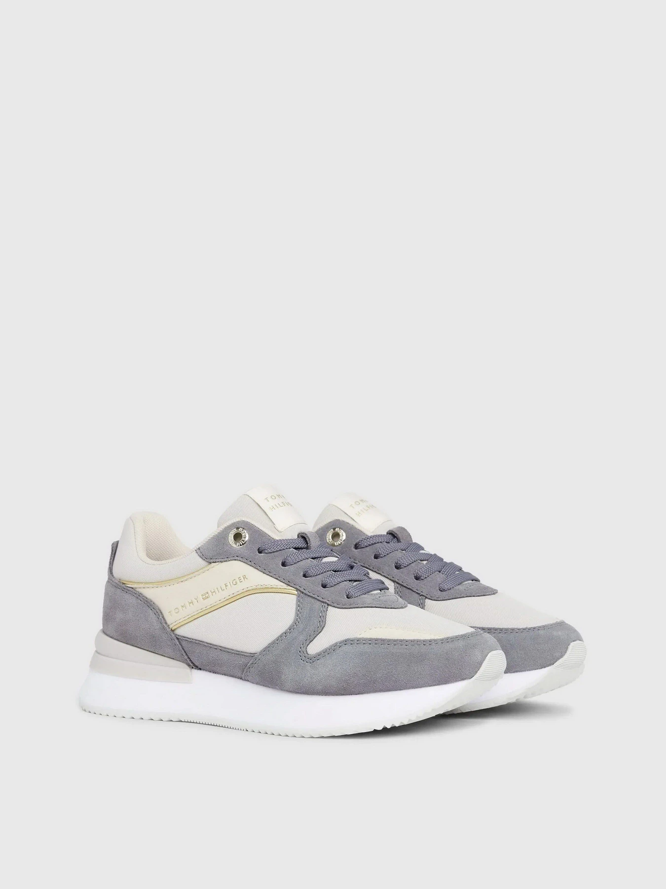 Кроссовки Tommy Hilfiger Elevated Mid-Top Runner Trainers модель FW0FW07594-PTP Кроссовки Tommy Hilfiger Elevated Mid-Top Runner Trainers модель FW0FW07594-PTP Фото