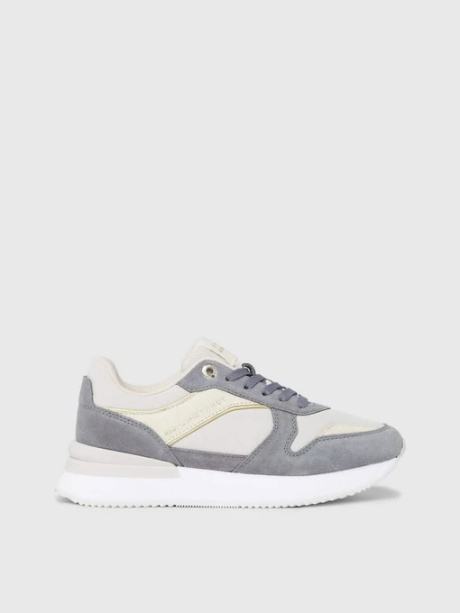 Кроссовки Tommy Hilfiger Elevated Mid-Top Runner Trainers модель FW0FW07594-PTP Фото