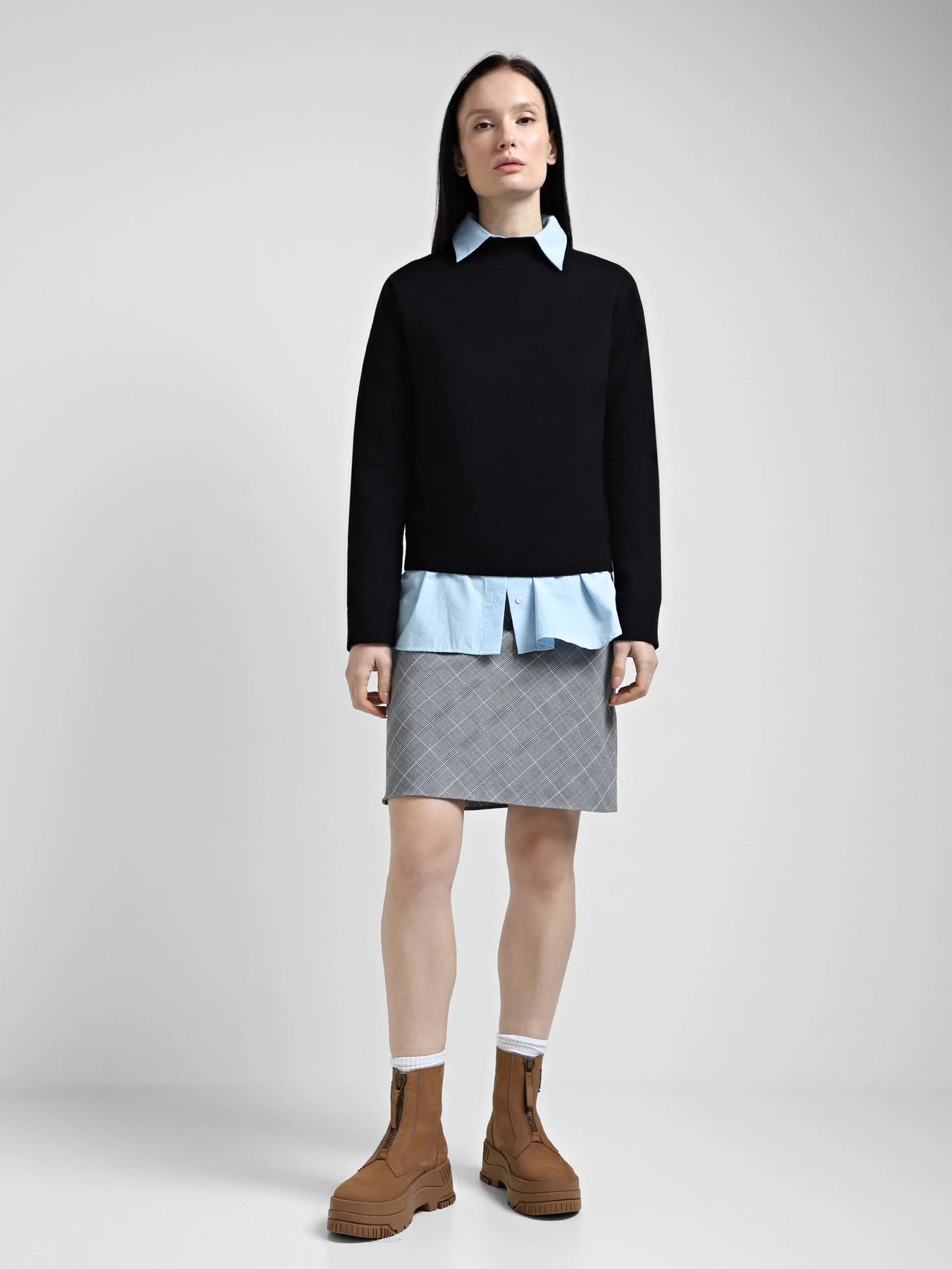 Ботинки и сапоги Tommy Hilfiger модель EN0EN02596-GWE Ботинки и сапоги Tommy Hilfiger модель EN0EN02596-GWE Фото