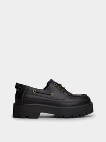 Туфли и лоферы Tommy Hilfiger ARCHIVE '01 BOAT SHOE LEATHER модель EN0EN03003-BDS Фото