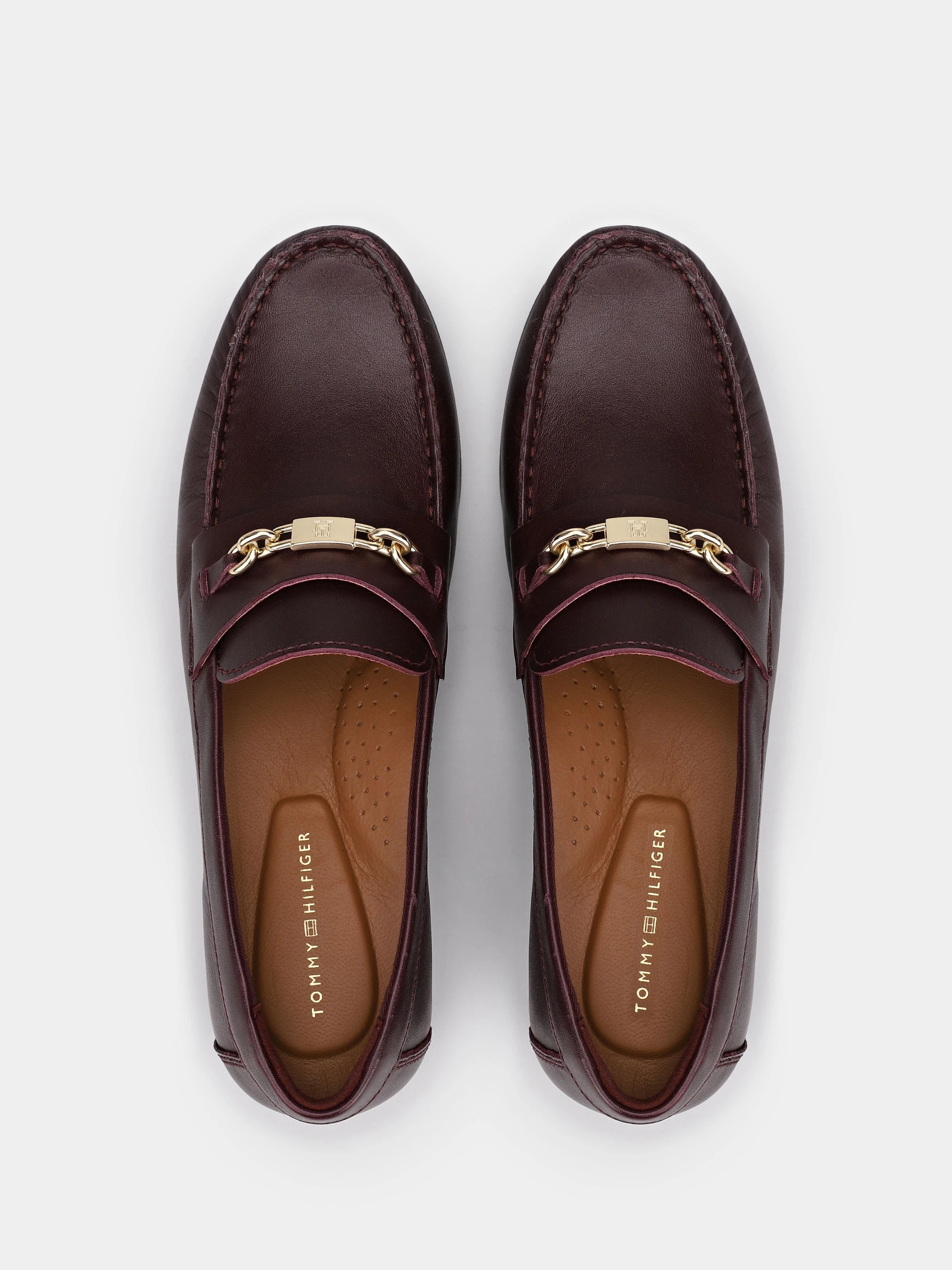 Туфлі та лофери Tommy Hilfiger TH CHAIN LEATHER LOAFER модель FW0FW08956-XI8 — фото 4