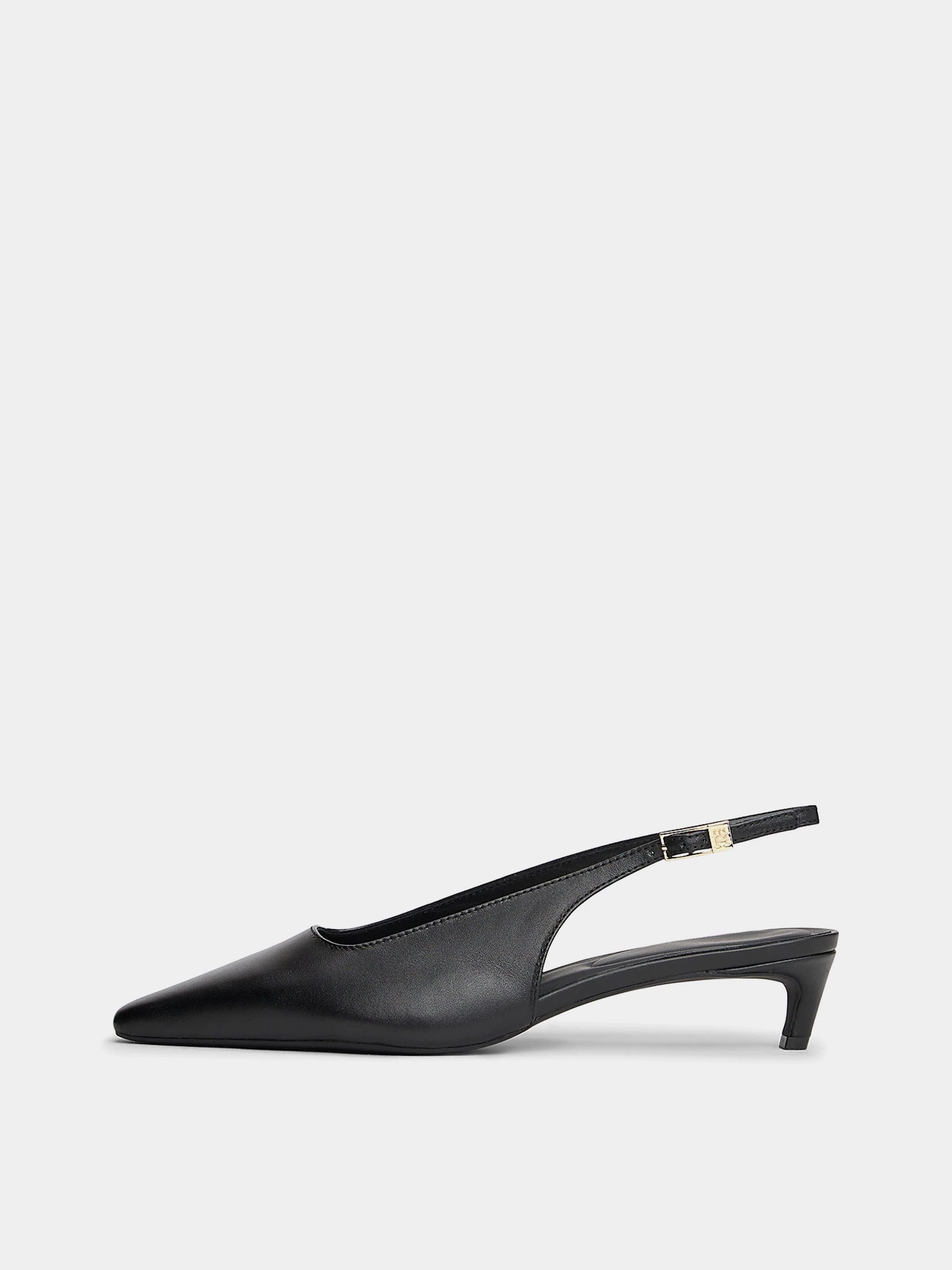 Туфлі та лофери Tommy Hilfiger TH BUCKLE SLINGBACK LOW PUMP модель FW0FW09009-BDS — фото 2