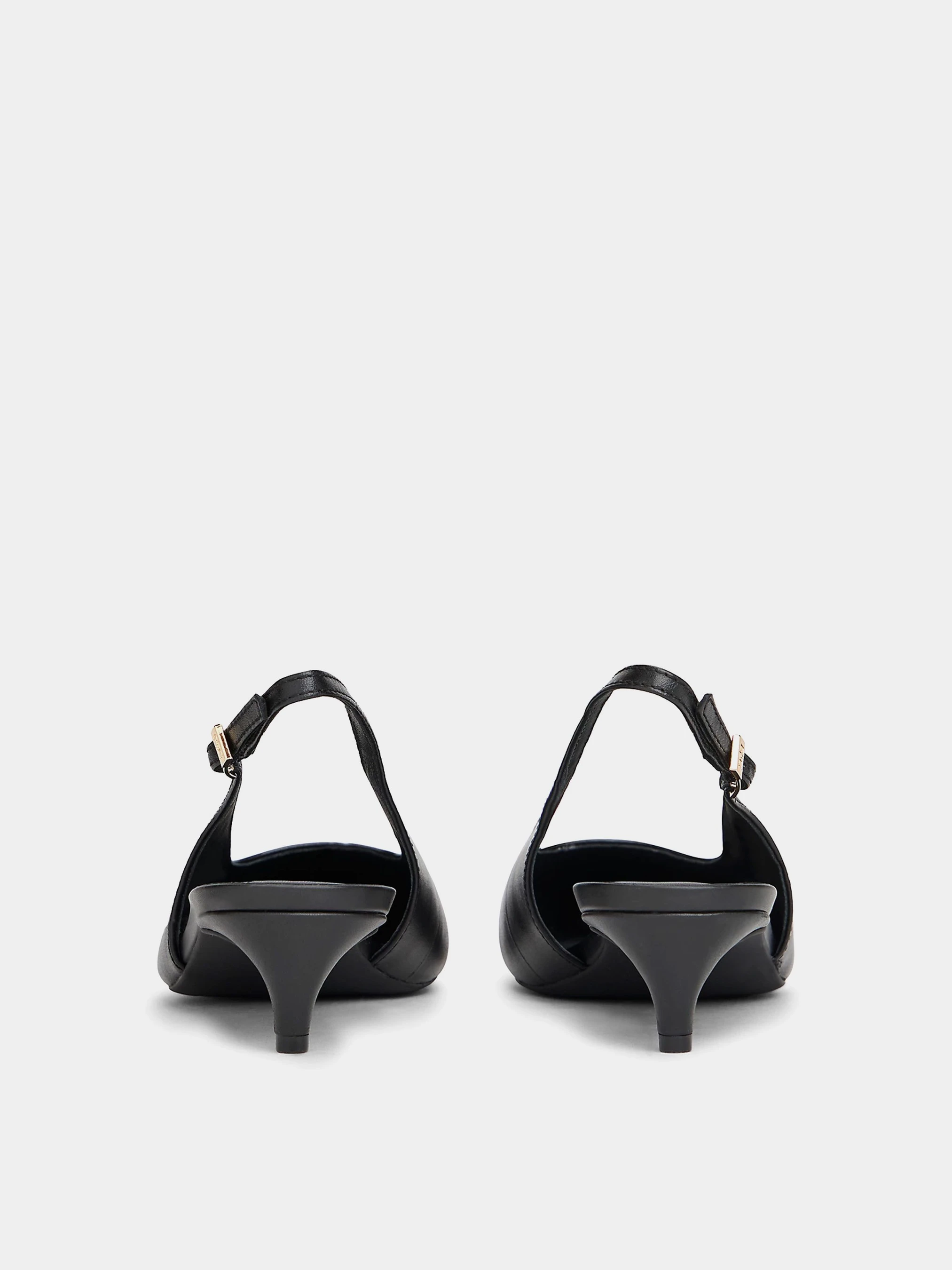 Туфлі та лофери Tommy Hilfiger TH BUCKLE SLINGBACK LOW PUMP модель FW0FW09009-BDS — фото 3