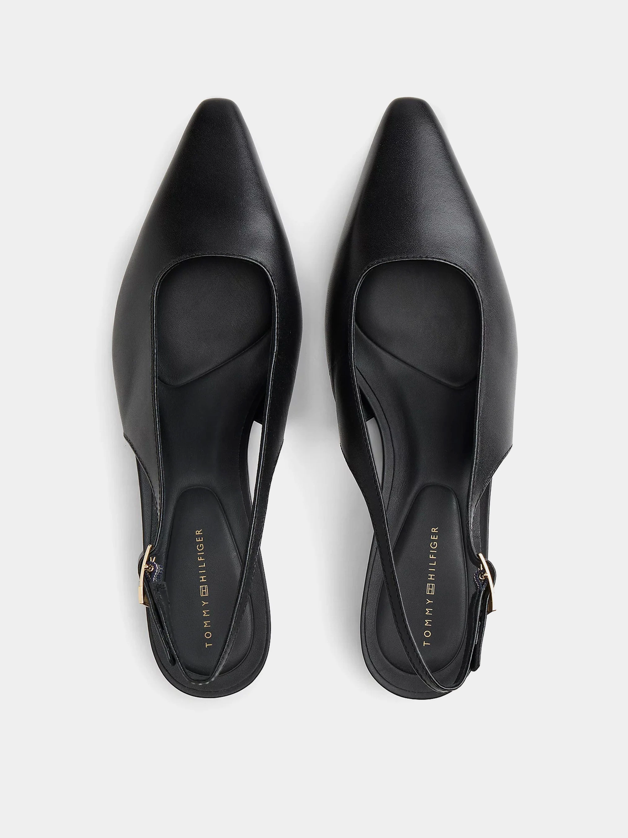 Туфлі та лофери Tommy Hilfiger TH BUCKLE SLINGBACK LOW PUMP модель FW0FW09009-BDS — фото 5