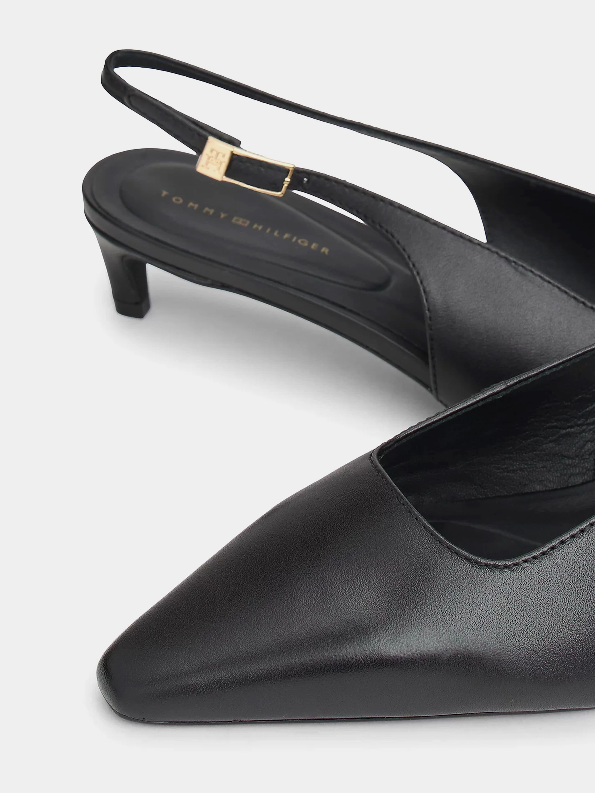 Туфлі та лофери Tommy Hilfiger TH BUCKLE SLINGBACK LOW PUMP модель FW0FW09009-BDS — фото 7