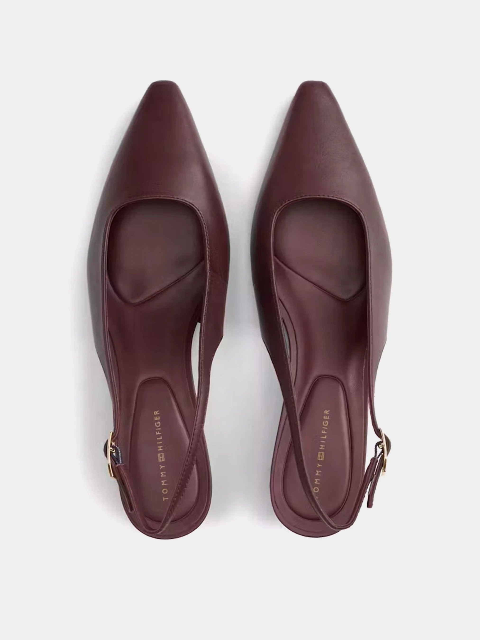 Туфлі та лофери Tommy Hilfiger TH BUCKLE SLINGBACK LOW PUMP модель FW0FW09009-XI8 — фото 5