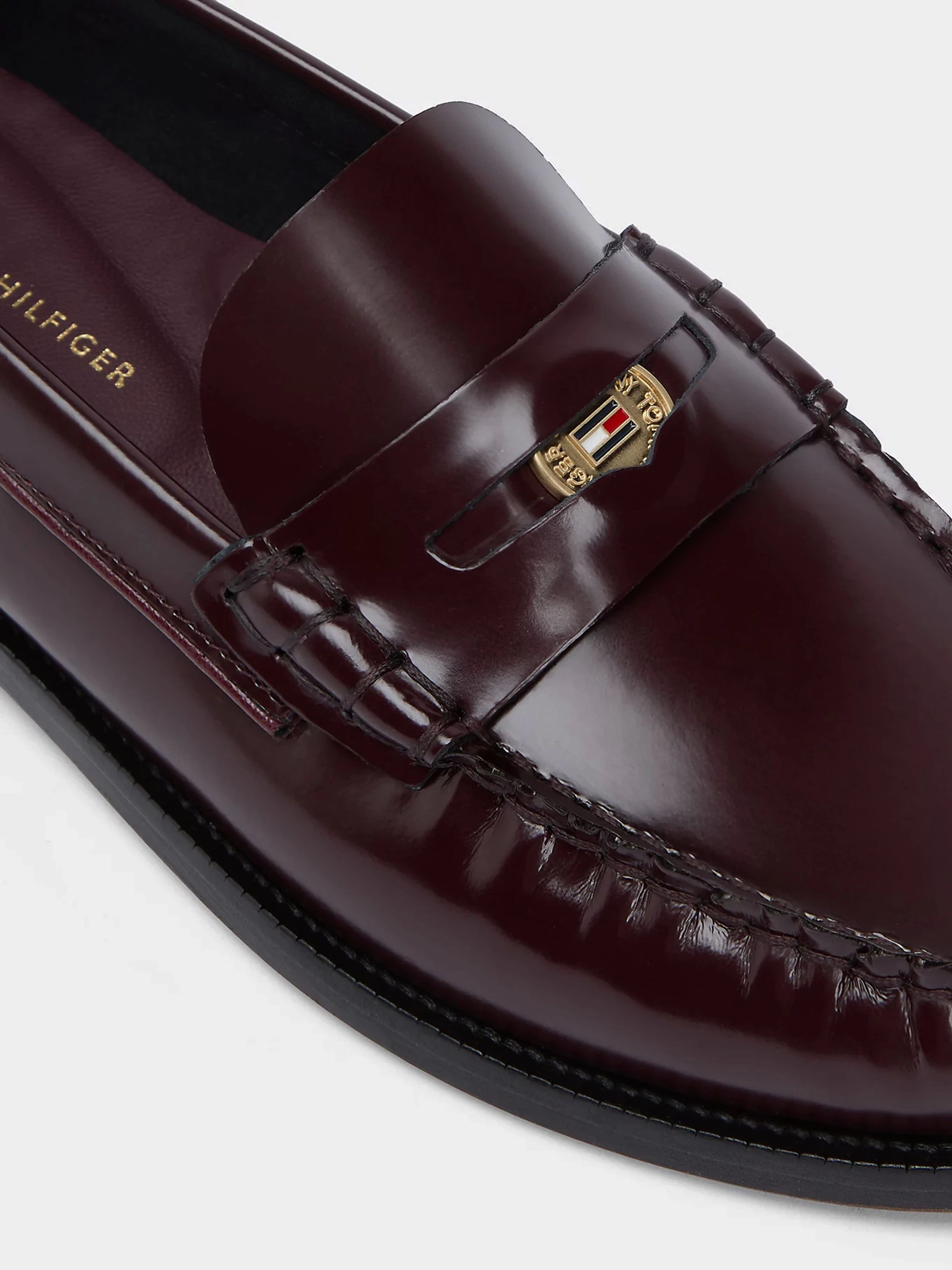 Туфлі та лофери Tommy Hilfiger HILFIGER PENNY HL ABRASIVATO модель FW0FW09257-XI8 — фото 6