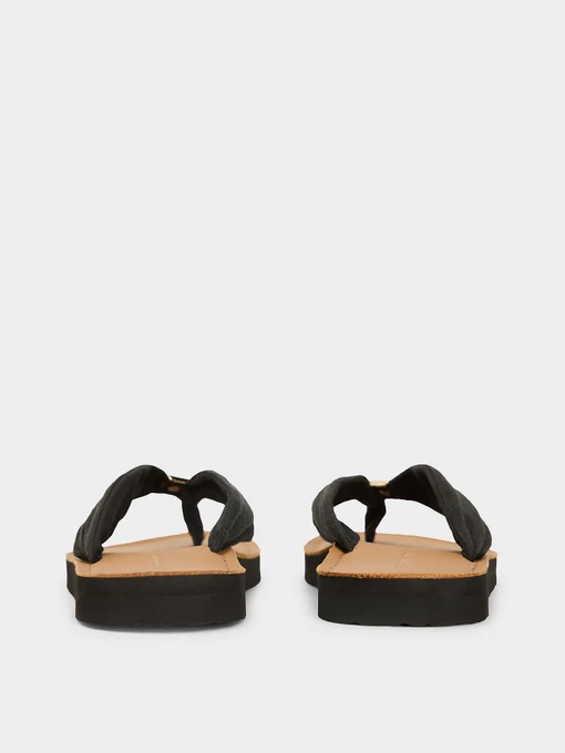 Бавовняні Жіночі В'єтнамки Tommy Hilfiger TH LTR FOOTBED SUMMER SANDAL фото 3