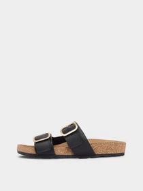 Шльопанці Tommy Hilfiger TH CLASSIC CORK SANDAL LEATHER модель FW0FW09118-BDS Фото