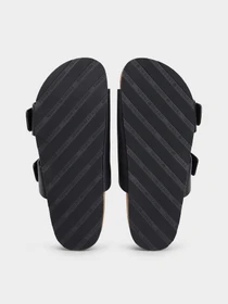 Шльопанці Tommy Hilfiger TH CLASSIC CORK SANDAL LEATHER модель FW0FW09118-BDS Фото