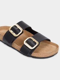 Шльопанці Tommy Hilfiger TH CLASSIC CORK SANDAL LEATHER модель FW0FW09118-BDS Фото