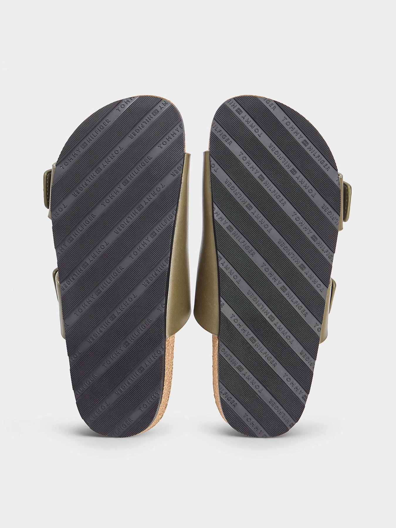 Шлёпанцы Tommy Hilfiger TH CLASSIC CORK SANDAL LEATHER модель FW0FW09118-RBN Шлёпанцы Tommy Hilfiger TH CLASSIC CORK SANDAL LEATHER модель FW0FW09118-RBN Фото