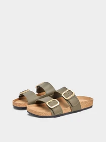 Шлёпанцы Tommy Hilfiger TH CLASSIC CORK SANDAL LEATHER модель FW0FW09118-RBN Фото