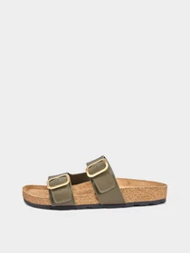 Шлёпанцы Tommy Hilfiger TH CLASSIC CORK SANDAL LEATHER модель FW0FW09118-RBN Фото