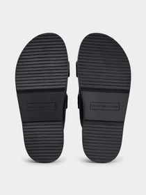 Шлёпанцы Tommy Hilfiger DOUBLE STRAP LEATHER SANDAL модель FW0FW09121-BDS Фото