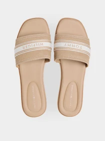 Шльопанці Tommy Hilfiger FLAT MULE WEBBING модель FW0FW09217-RBC Фото