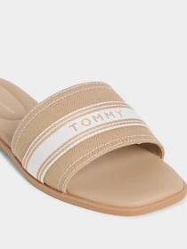 Шльопанці Tommy Hilfiger FLAT MULE WEBBING модель FW0FW09217-RBC Фото