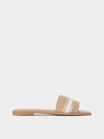 Шлёпанцы Tommy Hilfiger FLAT MULE WEBBING модель FW0FW09217-RBC Фото
