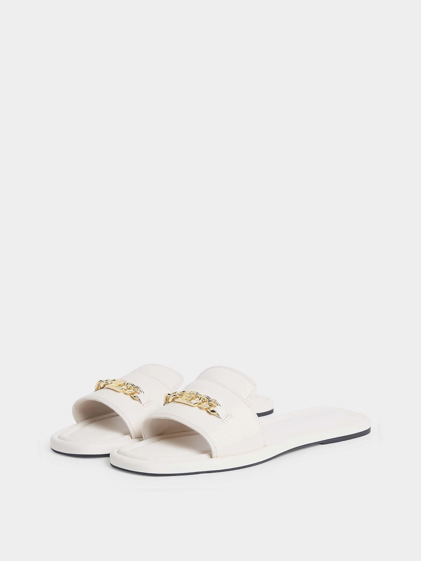 Шлёпанцы Tommy Hilfiger LEATHER HORSEBIT MULE модель FW0FW09336-AEO Шлёпанцы Tommy Hilfiger LEATHER HORSEBIT MULE модель FW0FW09336-AEO Фото