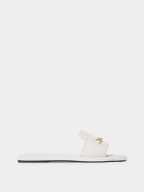Шлёпанцы Tommy Hilfiger LEATHER HORSEBIT MULE модель FW0FW09336-AEO Фото