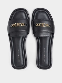 Шльопанці Tommy Hilfiger LEATHER HORSEBIT MULE модель FW0FW09336-BDS Фото