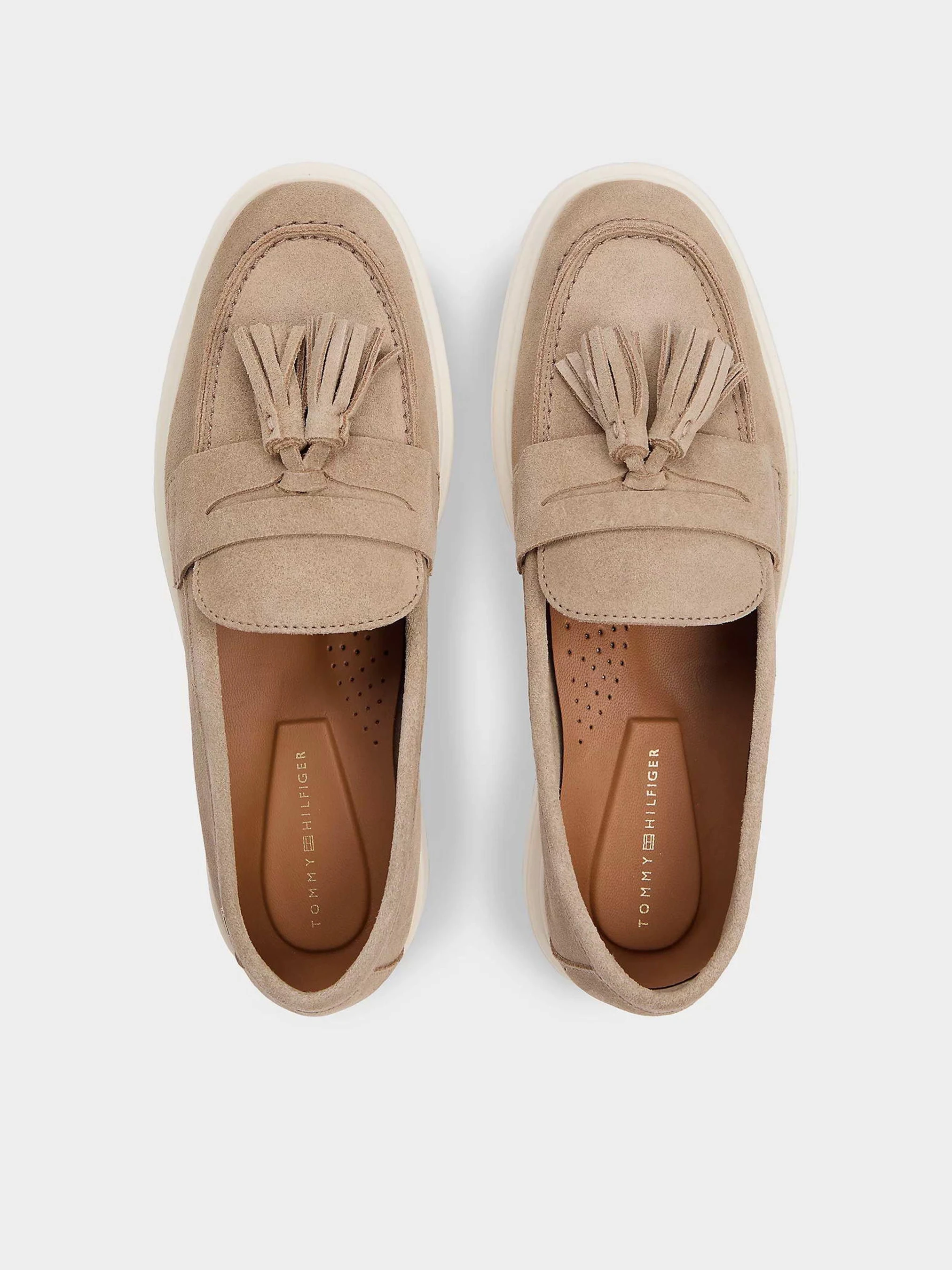 Туфлі та лофери Tommy Hilfiger LIGHT SUEDE TASSEL LOAFER модель FW0FW09285-RBT — фото 6