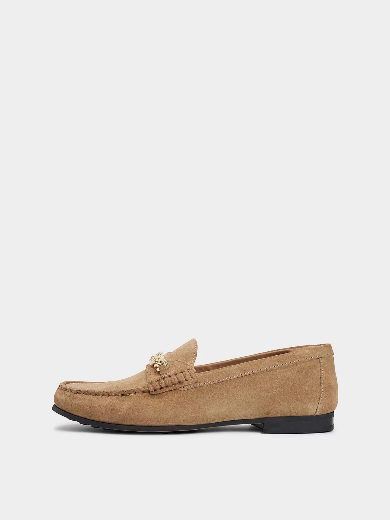 Туфли и лоферы Tommy Hilfiger TH CHAIN SUEDE LOAFER модель FW0FW09327-RBC Туфли и лоферы Tommy Hilfiger TH CHAIN SUEDE LOAFER модель FW0FW09327-RBC Фото